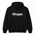 Shape Hoodie in black