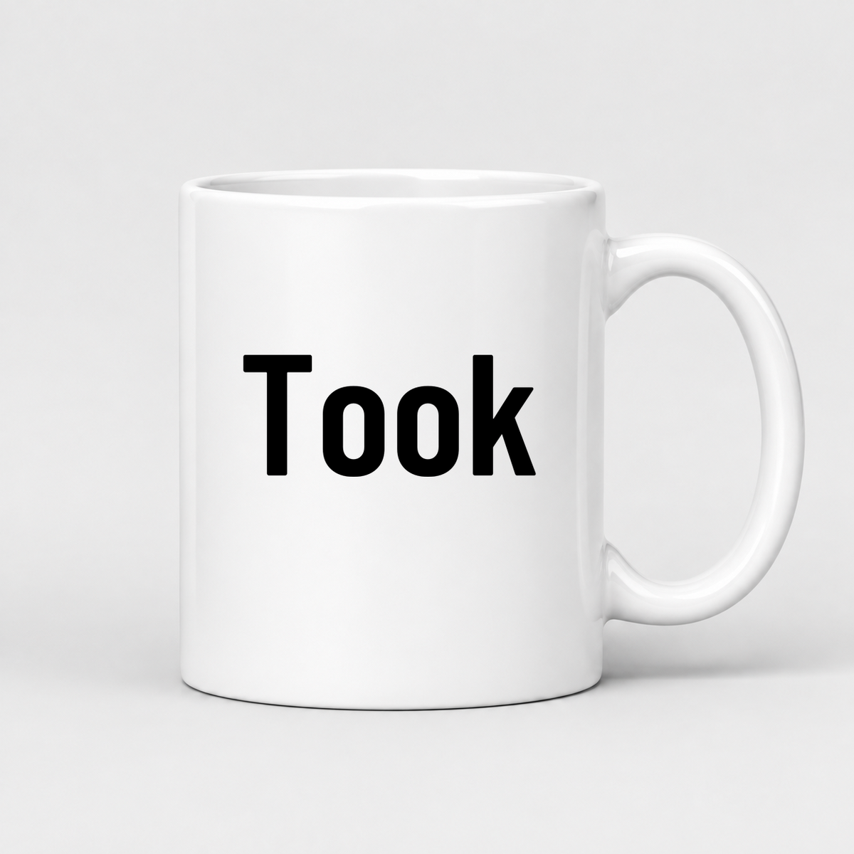Took Mug in white