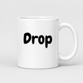 Drop Mug in white