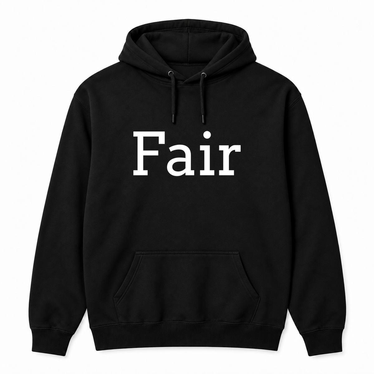 Fair Hoodie in black