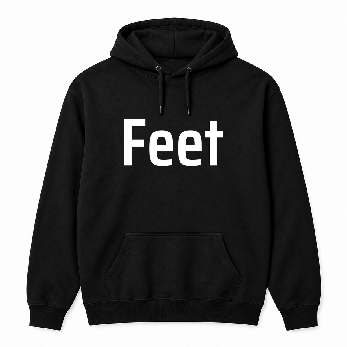 Feet Hoodie in black