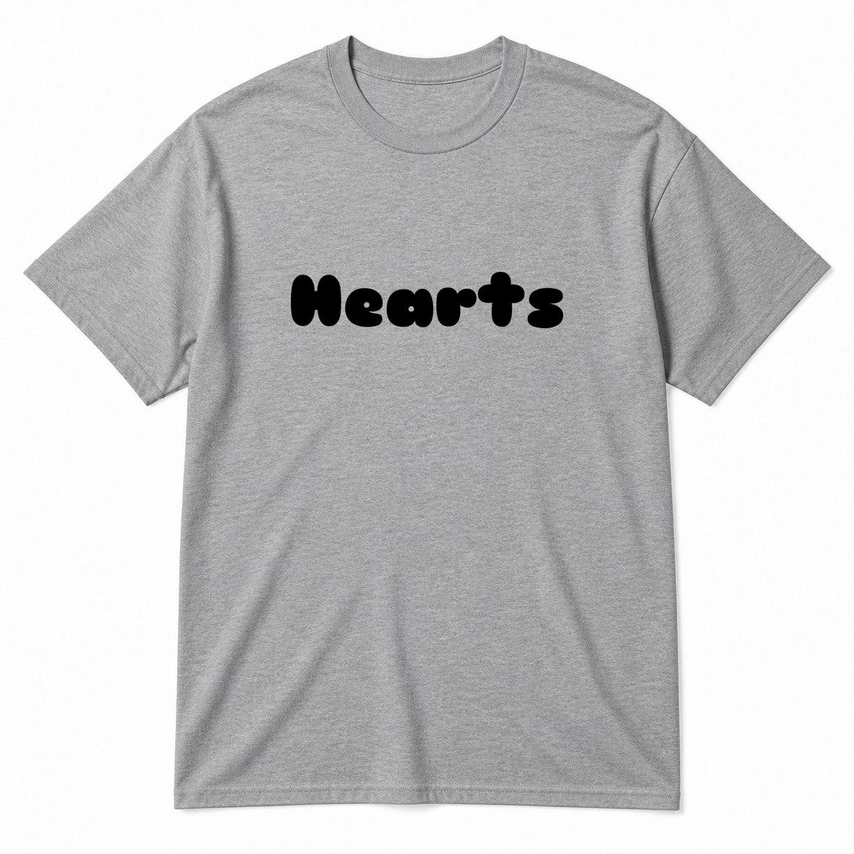 Hearts T-Shirt in gray