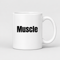 Muscle Mug in white