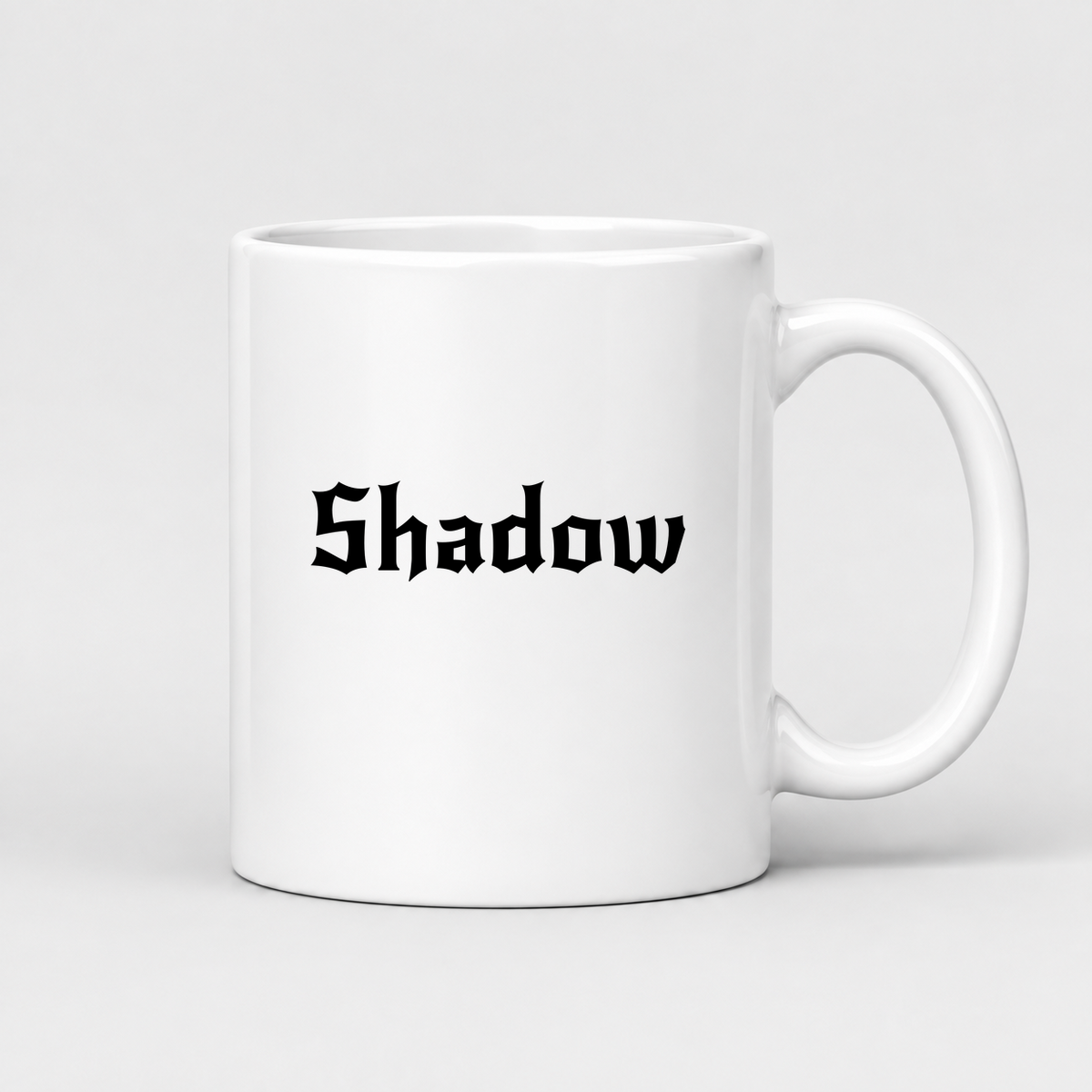 Shadow Mug in white