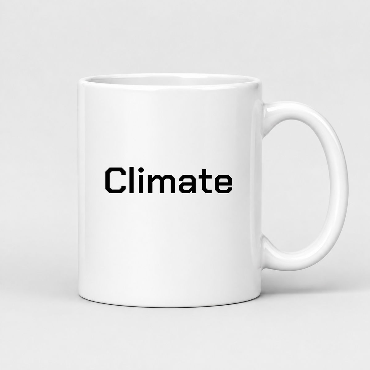 Climate Mug in white