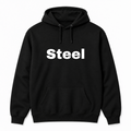 Steel Hoodie in black
