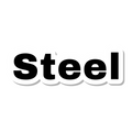 Steel die-cut sticker