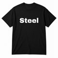 Steel T-Shirt in black