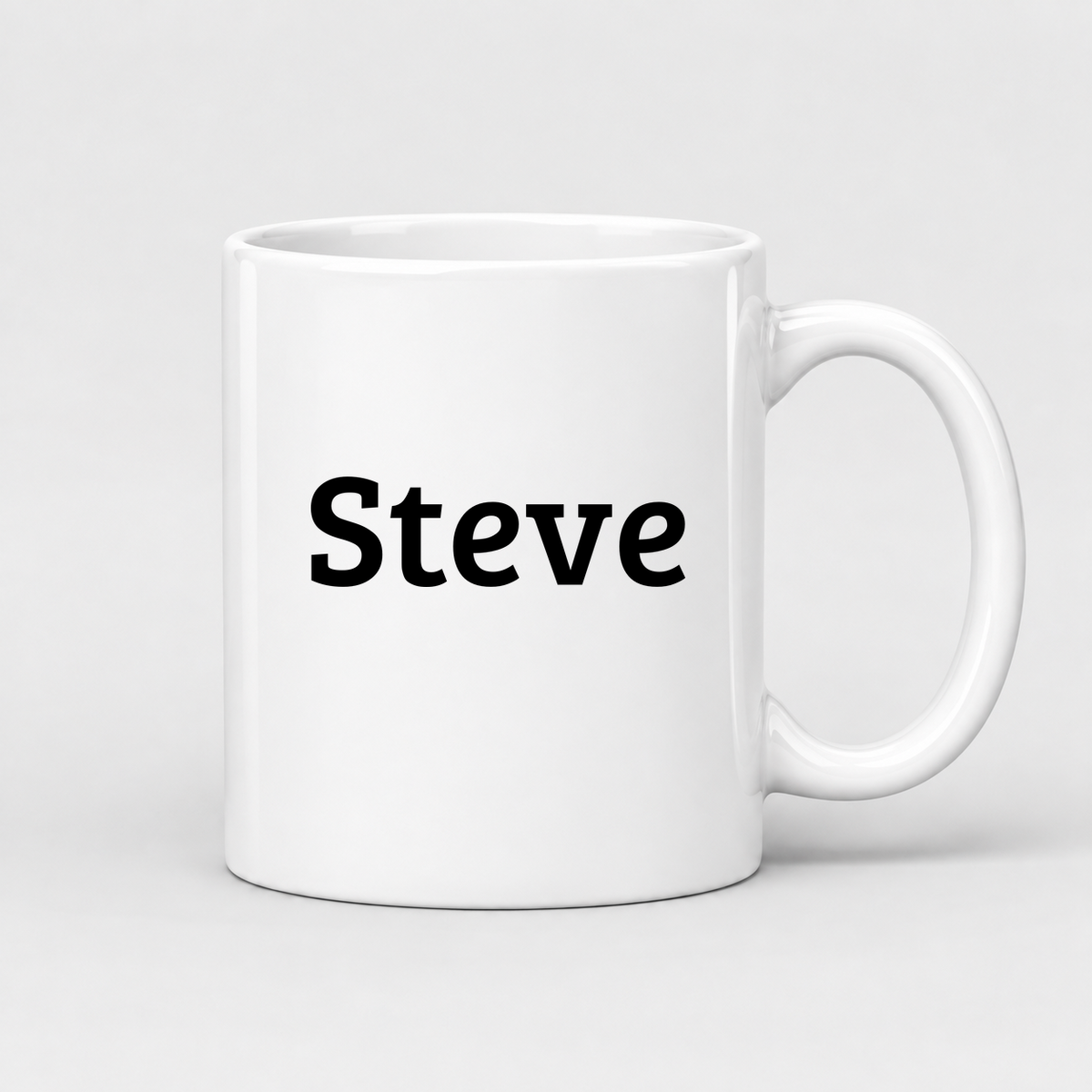 Steve Mug in white