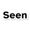 Seen die-cut sticker