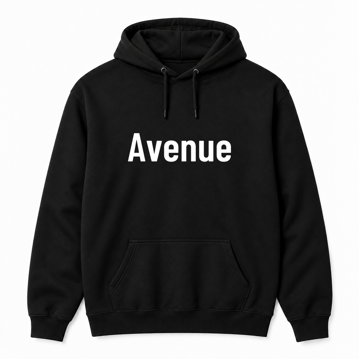 Avenue Hoodie in black