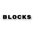 Blocks die-cut sticker