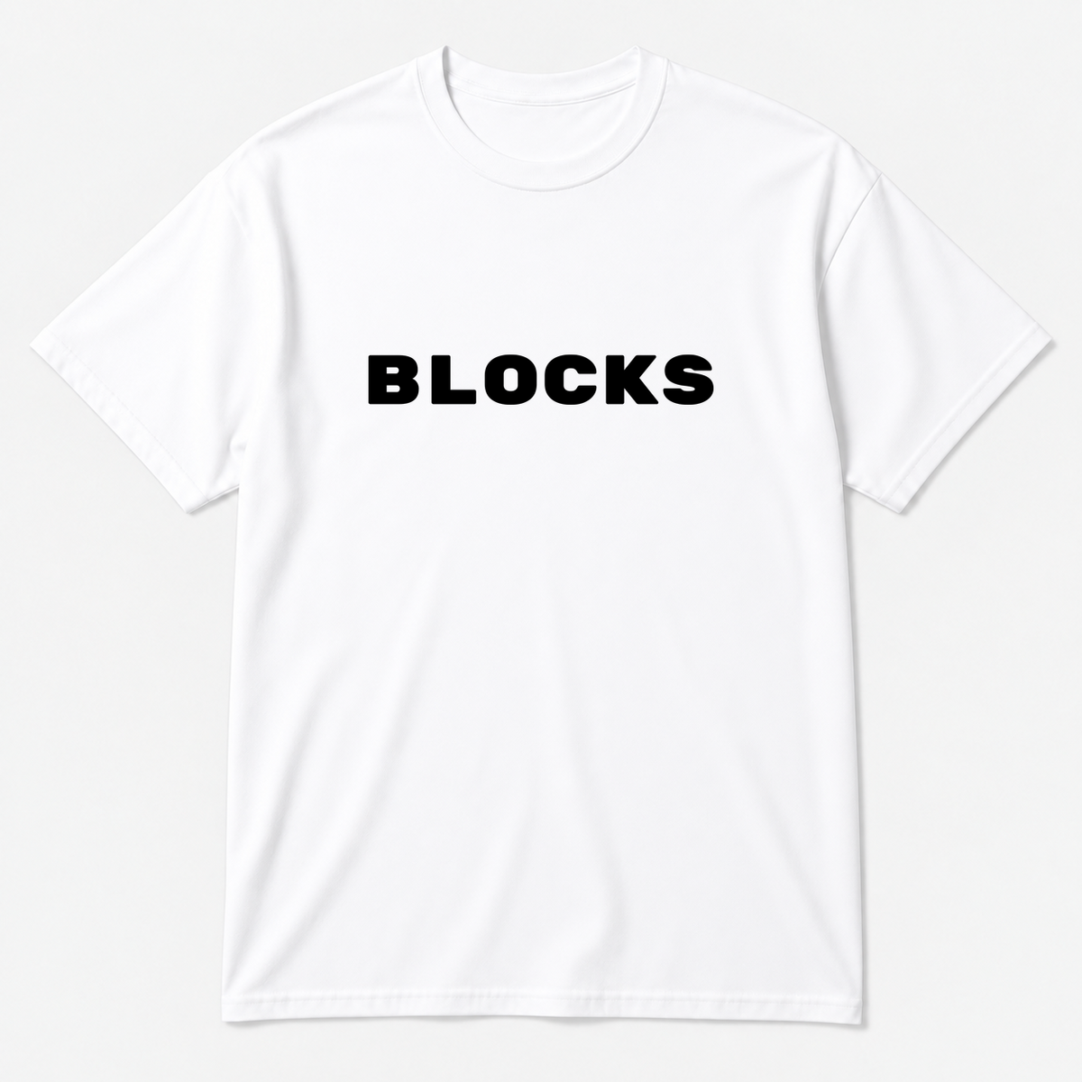 Blocks T-Shirt in white