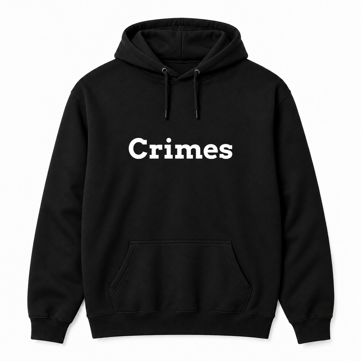Crimes Hoodie in black