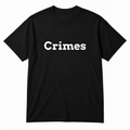 Crimes T-Shirt in black