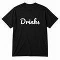 Drinks T-Shirt in black