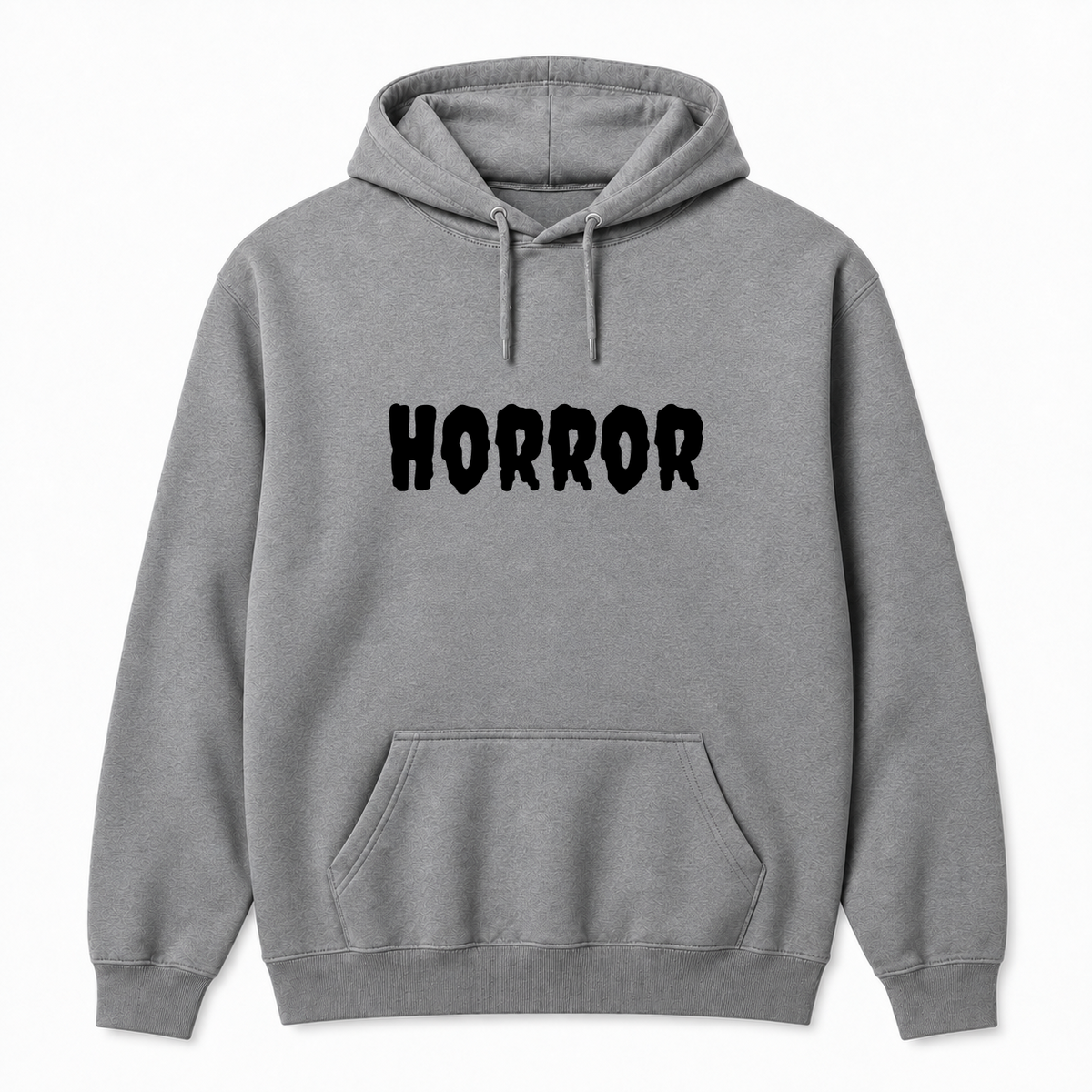 Horror Hoodie in gray
