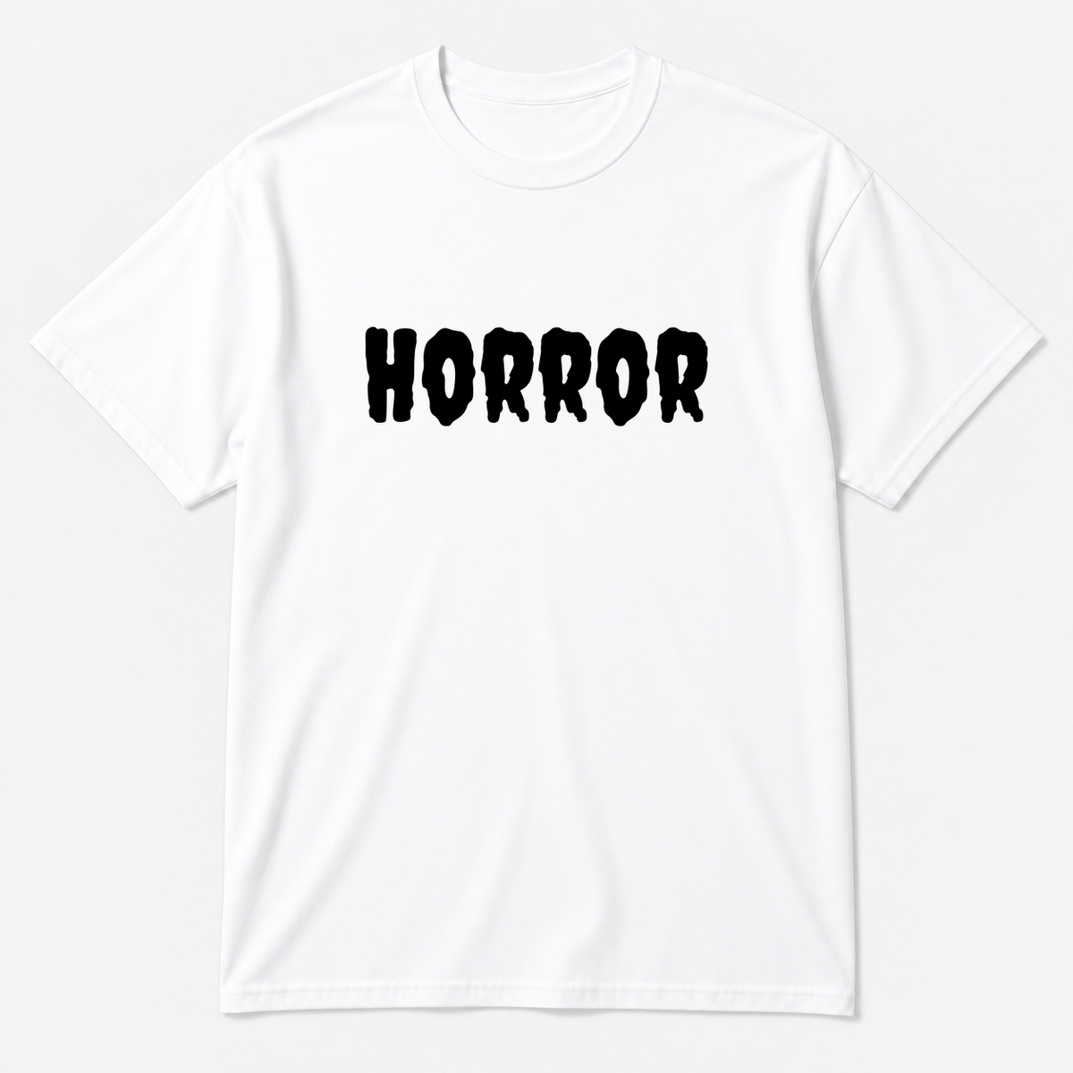 Horror T-Shirt in white
