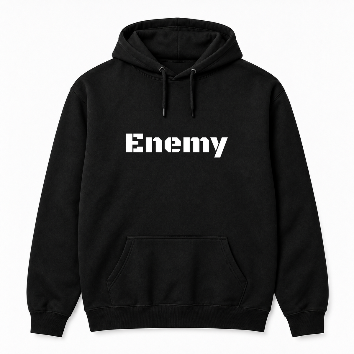 Enemy Hoodie in black