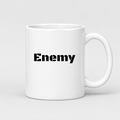 Enemy Mug in white