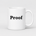Proof Mug in white