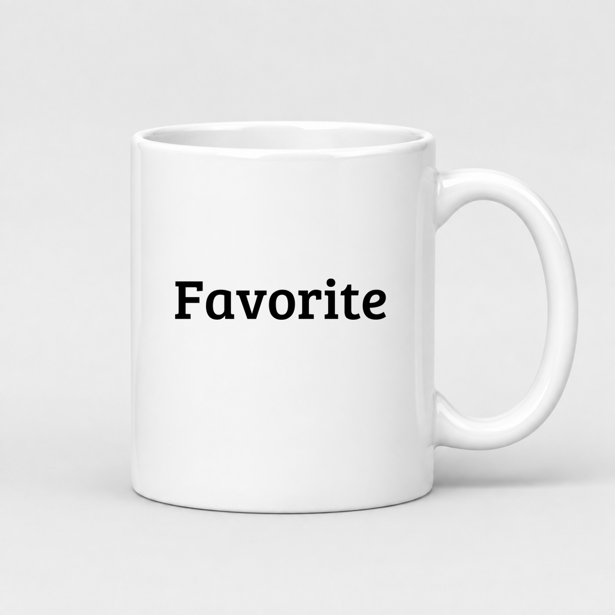 Favorite Mug in white