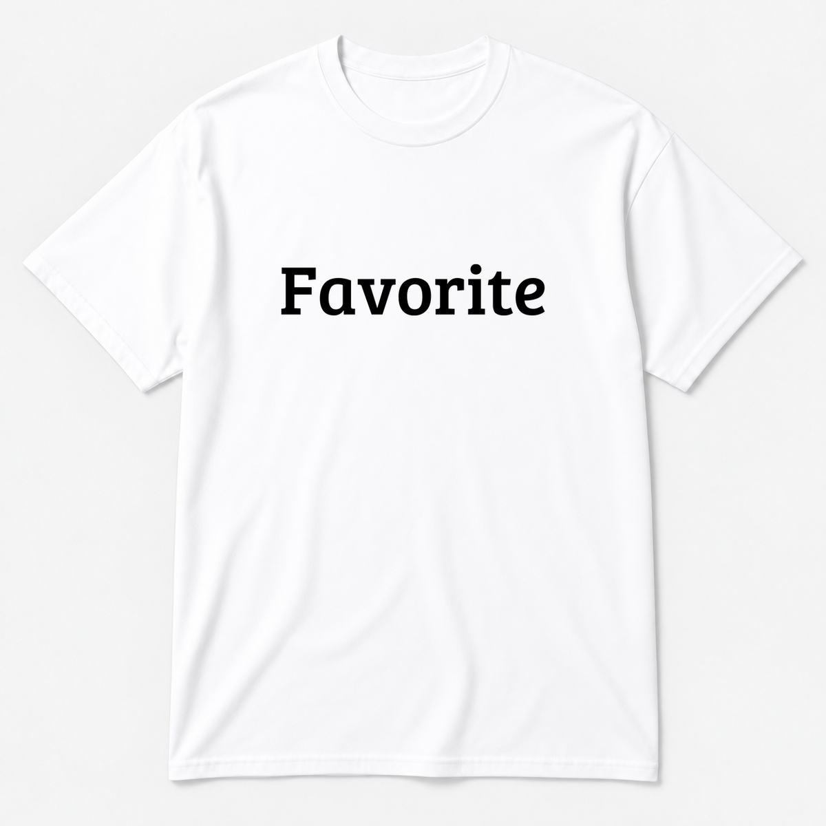 Favorite T-Shirt in white