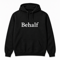 Behalf Hoodie in black