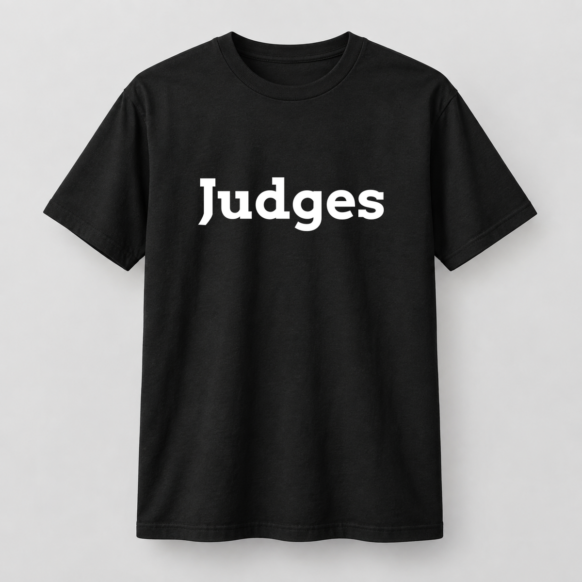Judges T-Shirt in black