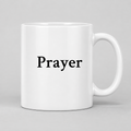 Prayer Mug in white