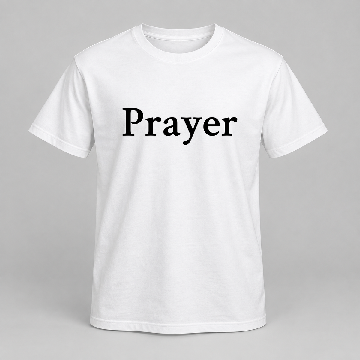 Prayer T-Shirt in white