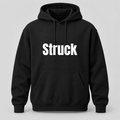 Struck Hoodie in black