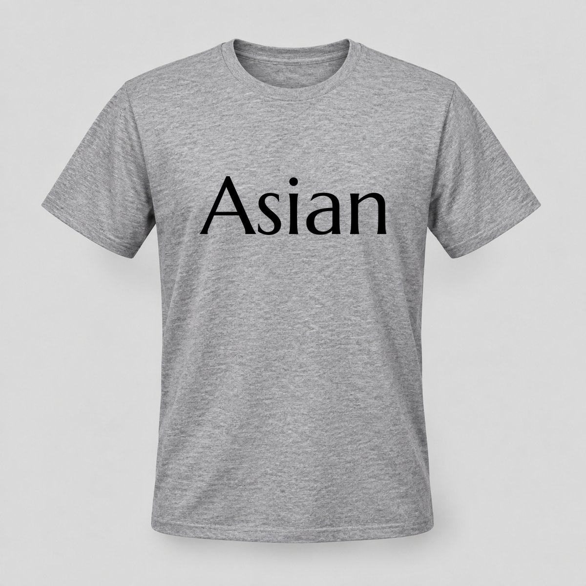 Asian T-Shirt in gray