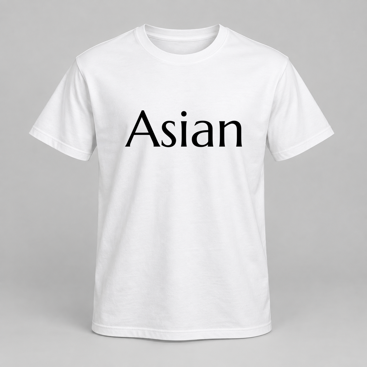 Asian T-Shirt in white