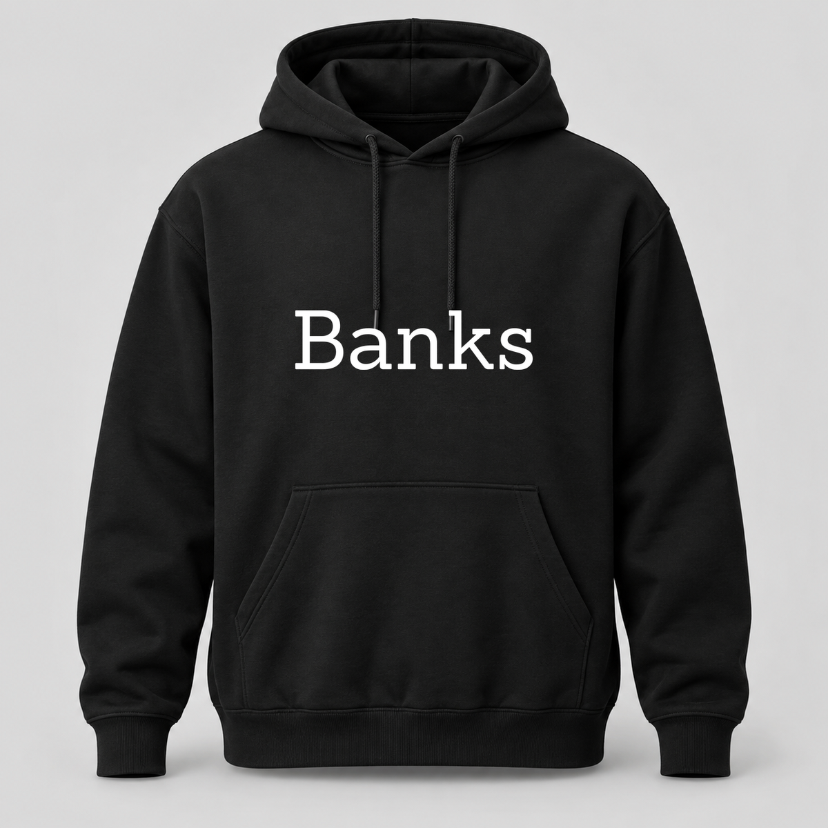 Banks Hoodie in black