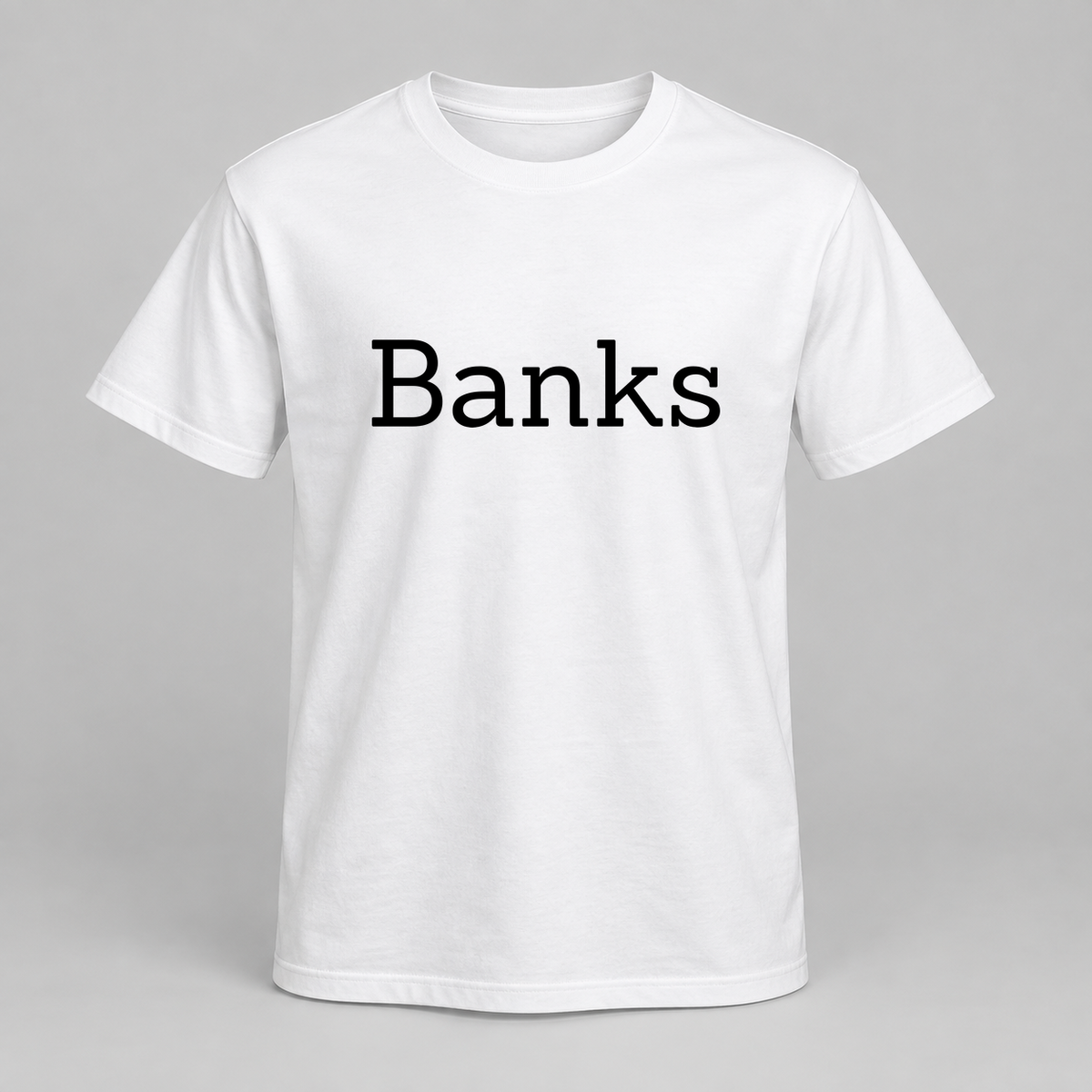 Banks T-Shirt in white
