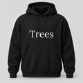 Trees Hoodie in black