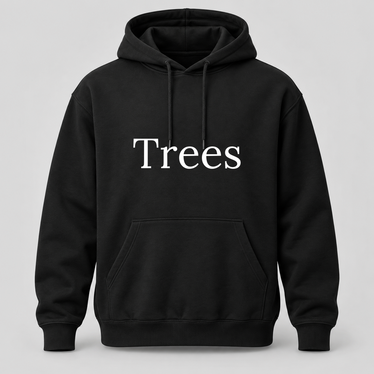 Trees Hoodie in black