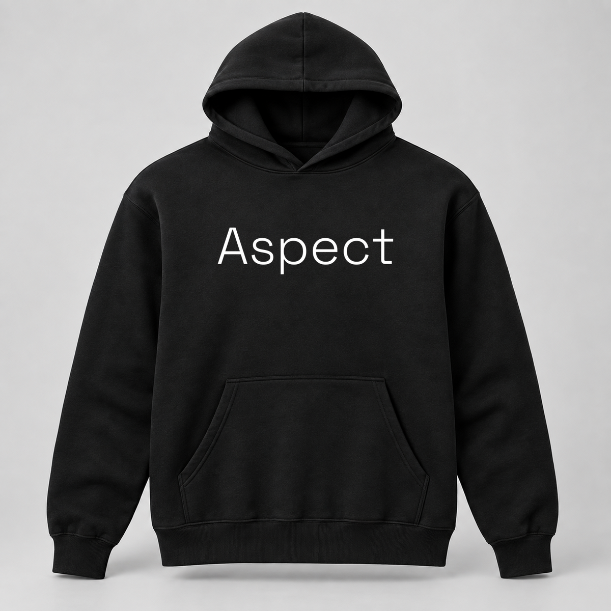 Aspect Hoodie in black