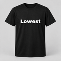 Lowest T-Shirt in black