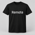 Remote T-Shirt in black