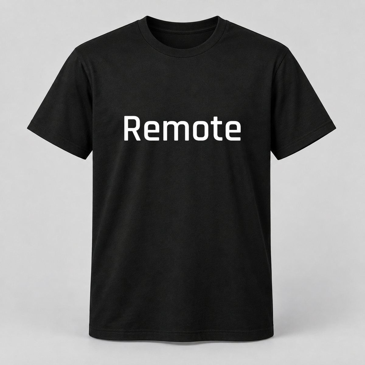 Remote T-Shirt in black