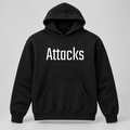 Attacks Hoodie in black