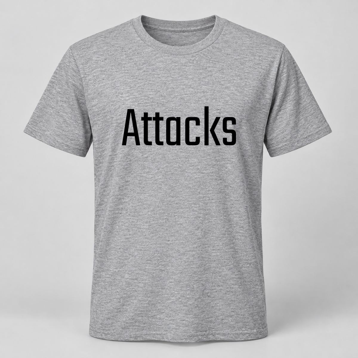 Attacks T-Shirt in gray
