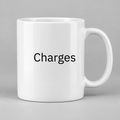 Charges Mug in white