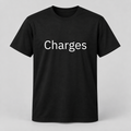 Charges T-Shirt in black