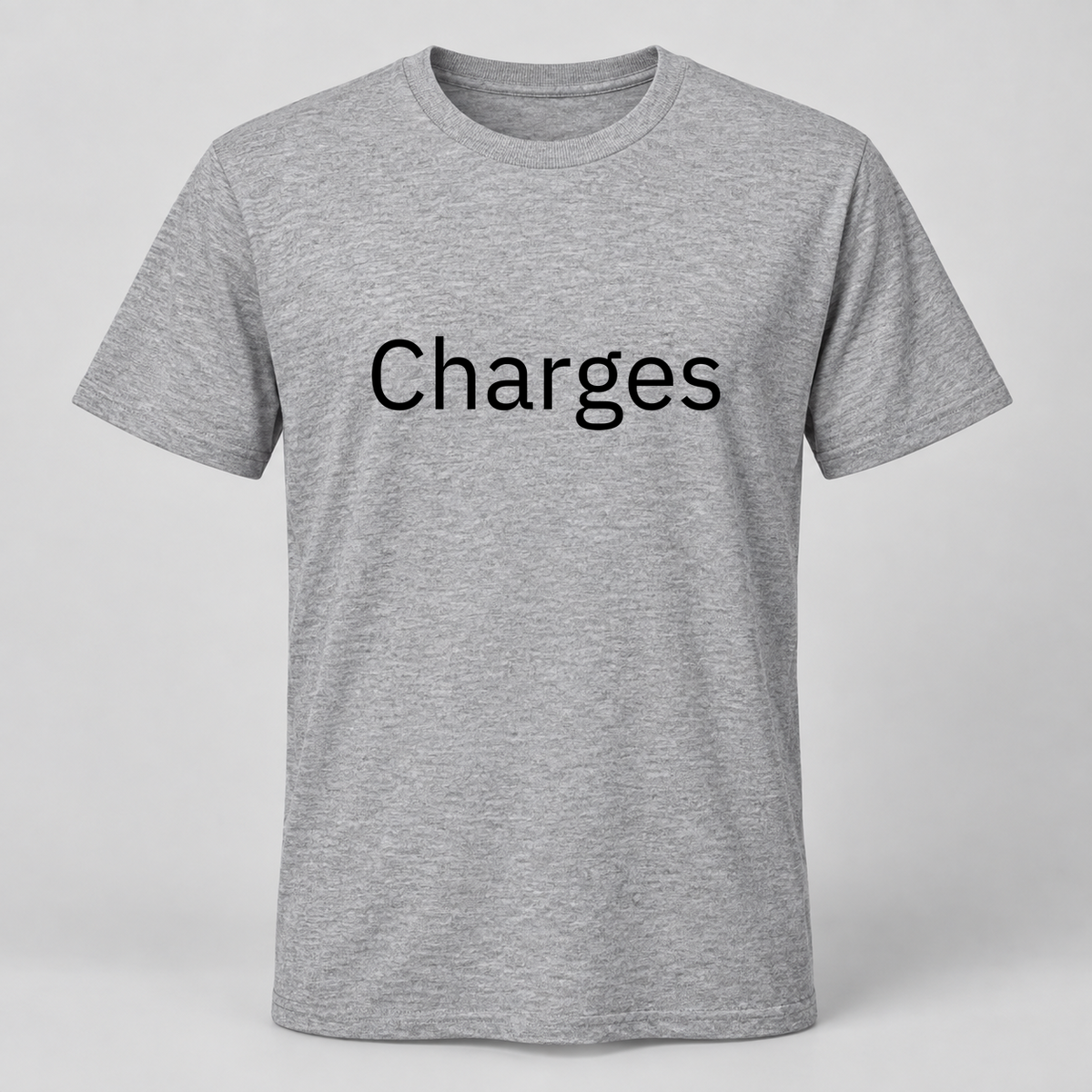 Charges T-Shirt in gray
