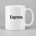 Express Mug in white