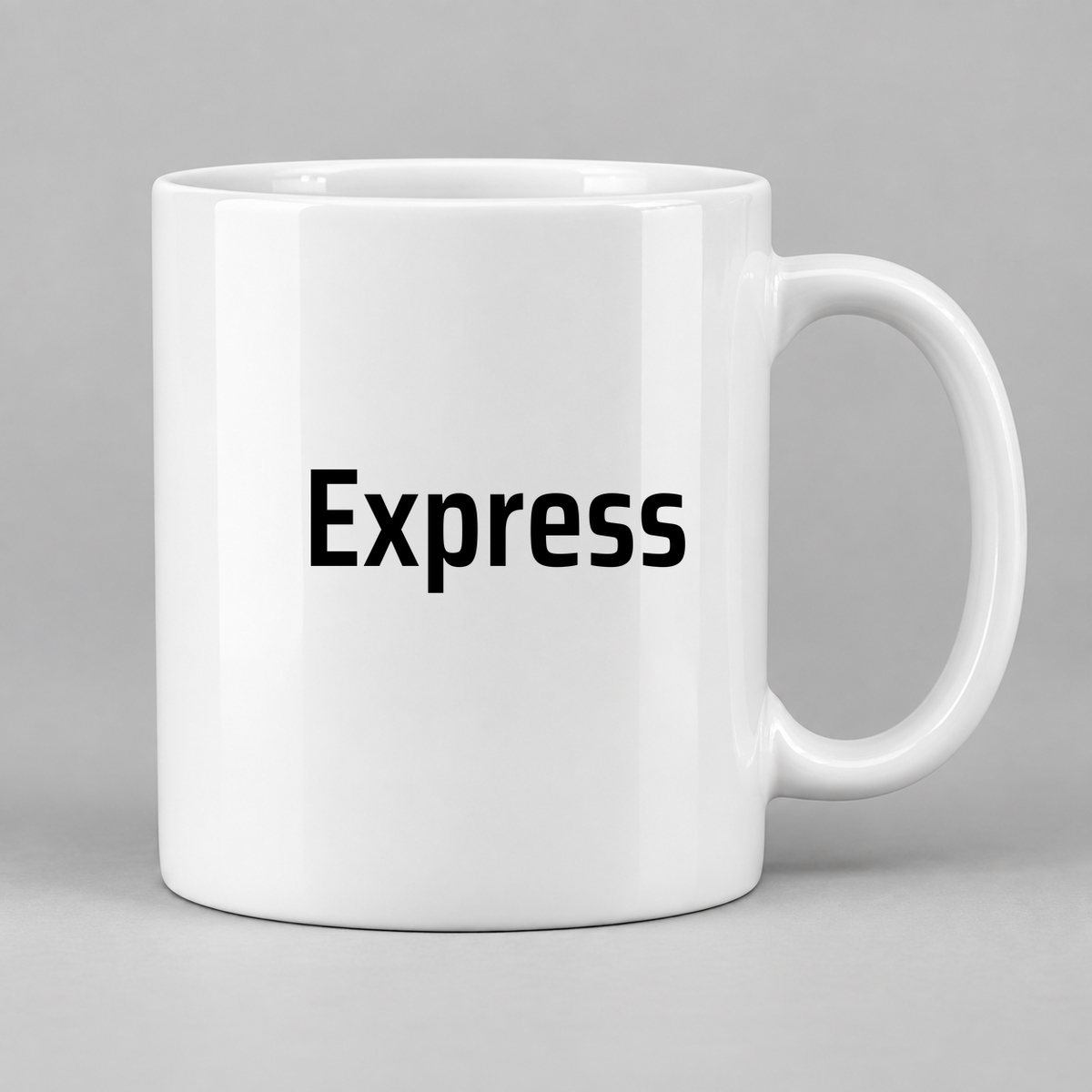Express Mug in white