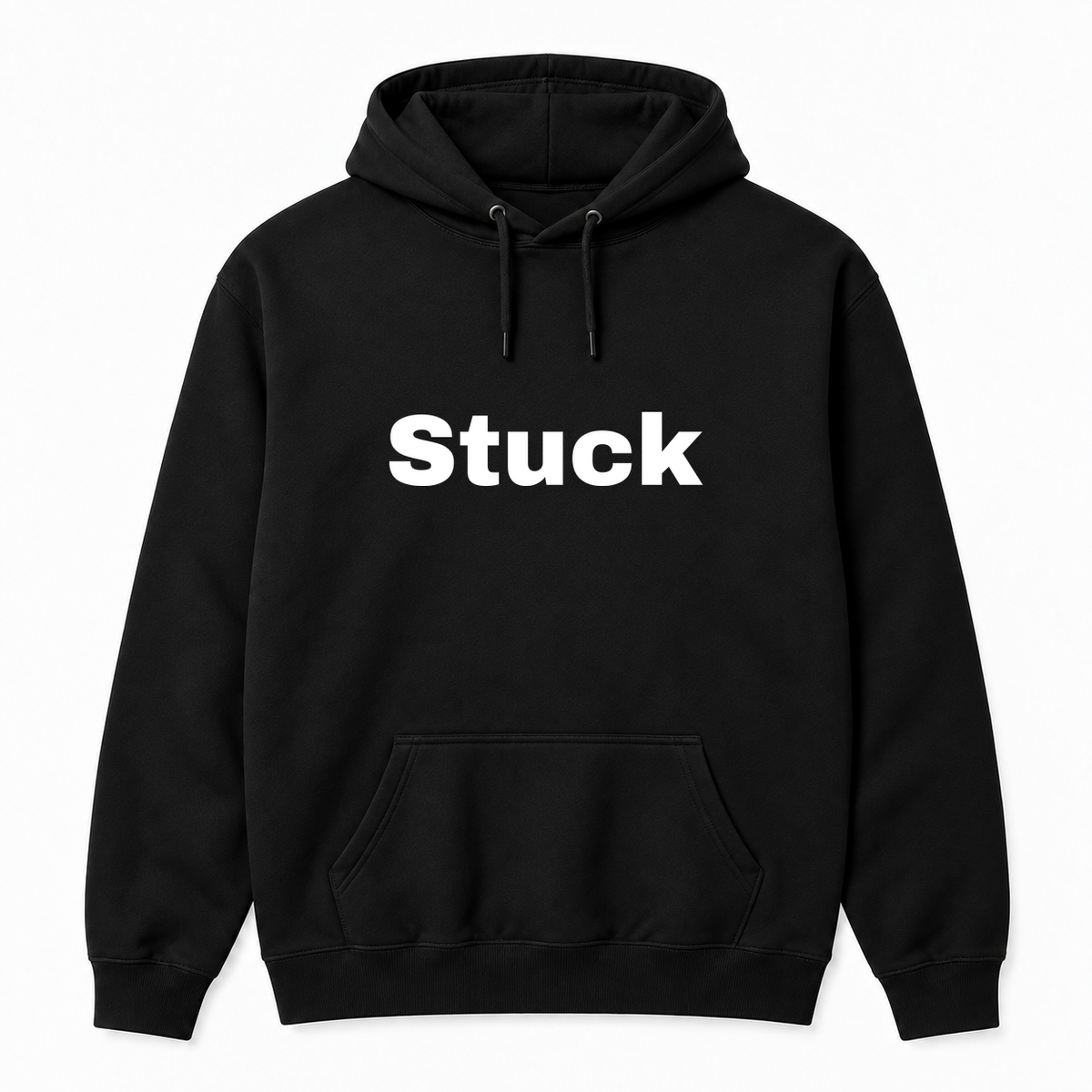 Stuck Hoodie in black